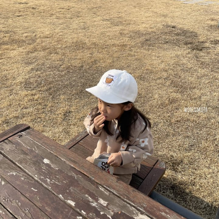 New World - Korean Children Fashion - #fashionkids - Stitch Patch Yamche Hat - 3