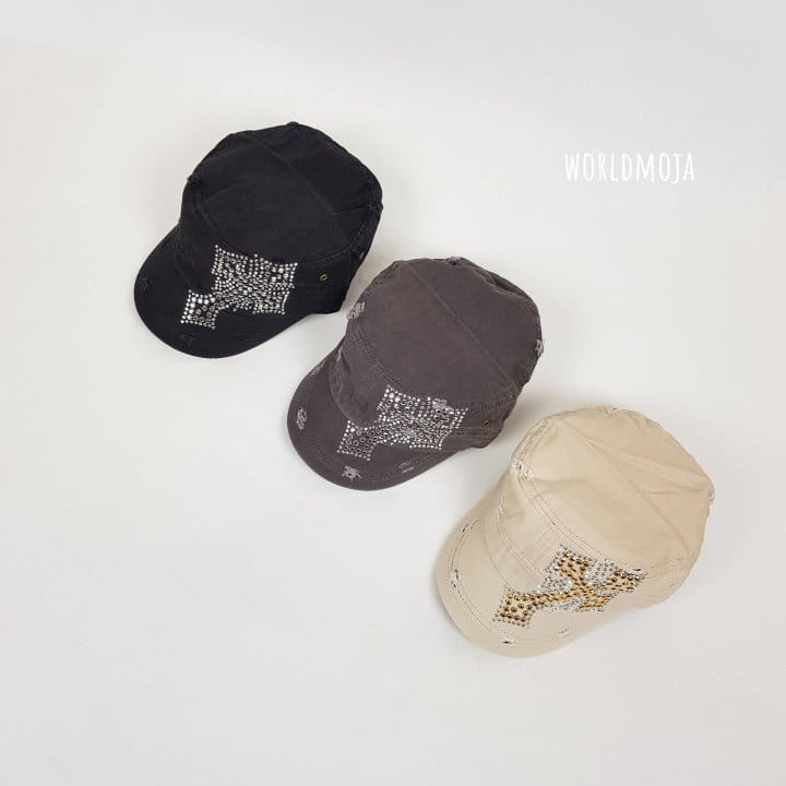 New World - Korean Children Fashion - #fashionkids - Cross Twinkle Hat - 2