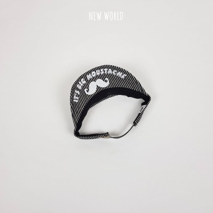 New World - Korean Children Fashion - #fashionkids - ST Mustache Sun Cap - 11