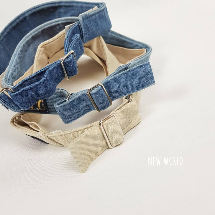 New World - Korean Children Fashion - #fashionkids - Adult Take Denim Sun Cap - 9
