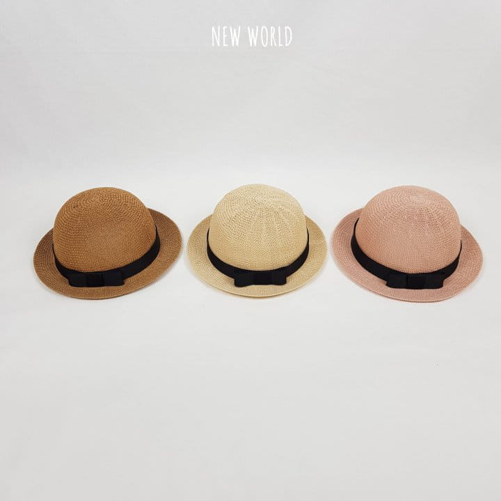 New World - Korean Children Fashion - #fashionkids - Jisa Ribbon Round Hat - 2
