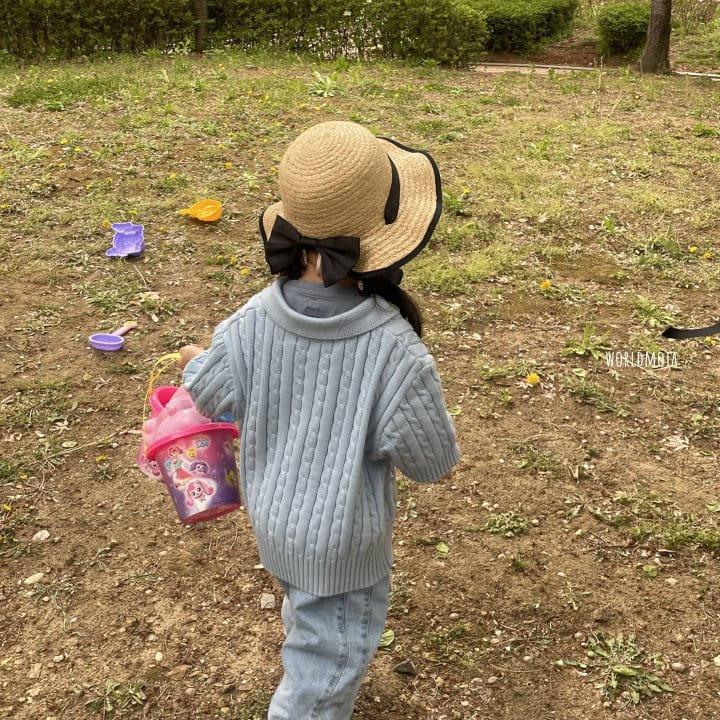 New World - Korean Children Fashion - #fashionkids - Lapia Ribbon Streamer Hulra Hat - 11