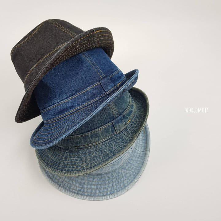 New World - Korean Children Fashion - #fashionkids - Adult Denim Fedora - 6