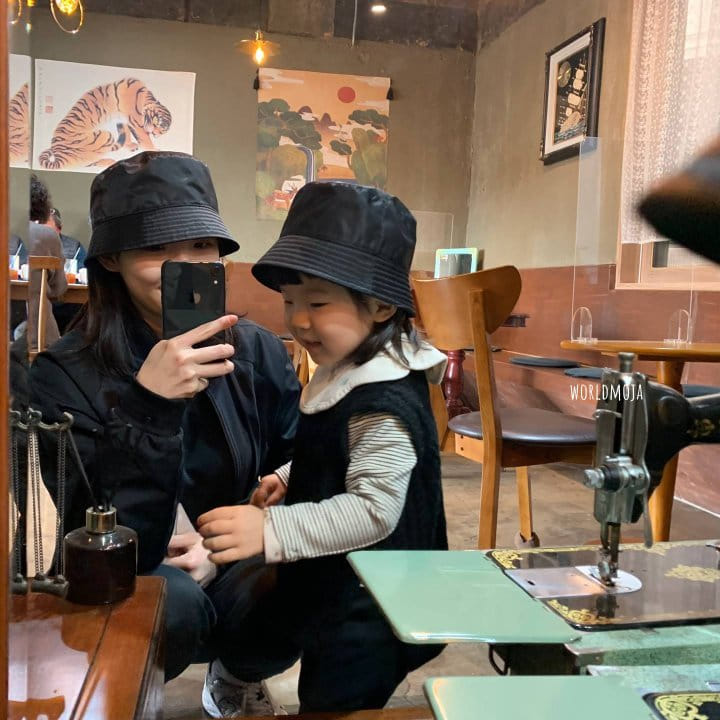 New World - Korean Children Fashion - #kidsshorts - P Muzi Bucket Hat - 7
