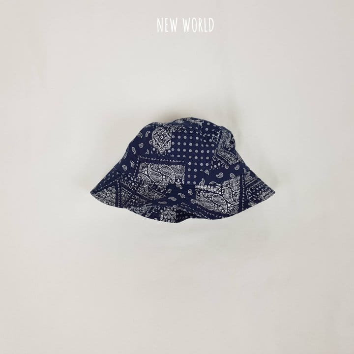 New World - Korean Children Fashion - #kidsshorts - Paisely Bucket Hat - 6