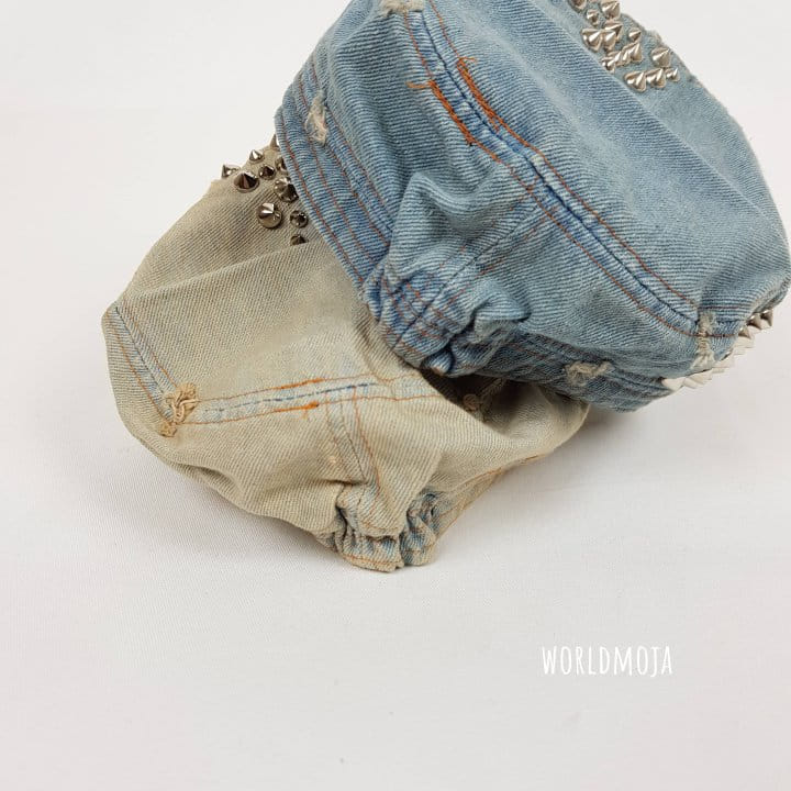 New World - Korean Children Fashion - #kidsshorts - Denim Washing Jjing Hat - 5