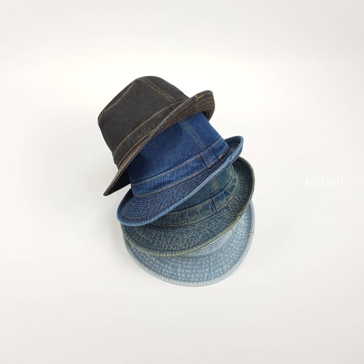 New World - Korean Children Fashion - #kidsshorts - Adult Denim Fedora - 7