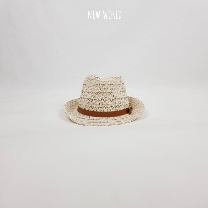 New World - Korean Children Fashion - #kidsshorts - Lace Fedora - 6