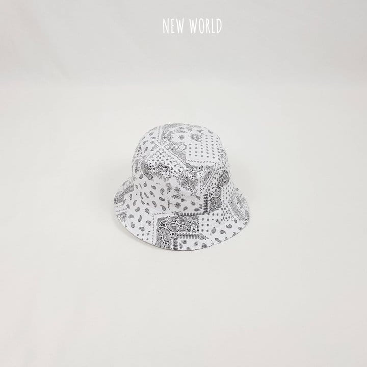 New World - Korean Children Fashion - #kidsstore - Paisely Bucket Hat - 7
