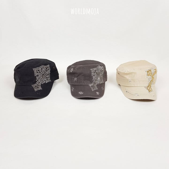 New World - Korean Children Fashion - #kidsshorts - Cross Twinkle Hat - 4