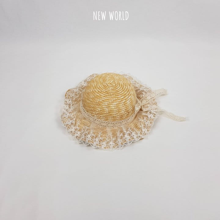New World - Korean Children Fashion - #kidsstore - Straw Lace Hat - 6