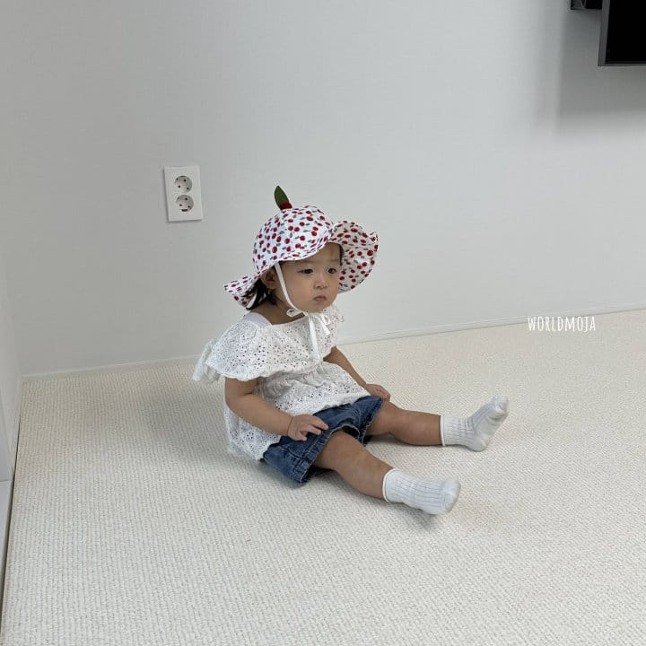 New World - Korean Children Fashion - #kidsstore - Cherry Kkockji Hoolra Hat - 4