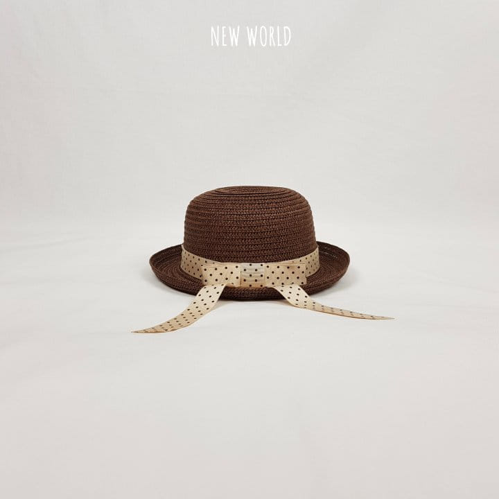 New World - Korean Children Fashion - #kidzfashiontrend - Jisa Ribbon Chaplin Hat - 6