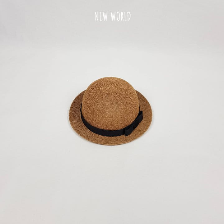New World - Korean Children Fashion - #kidzfashiontrend - Jisa Ribbon Round Hat - 5