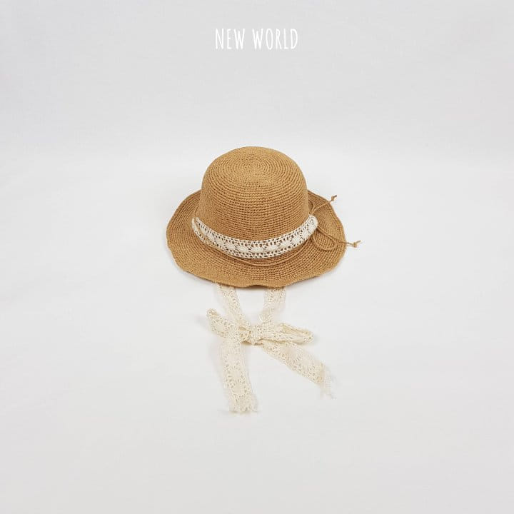 New World - Korean Children Fashion - #littlefashionista - Jisa Lace Pyeong Brim Hat - 6