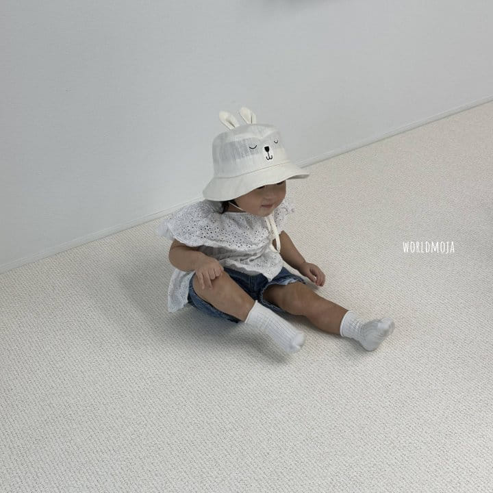 New World - Korean Children Fashion - #littlefashionista - Sleeping Rabbit Bucket Hat - 4