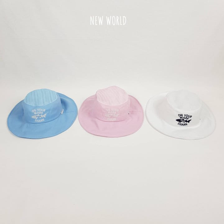 New World - Korean Children Fashion - #magicofchildhood - Shark Mesh Bucket Hat - 2