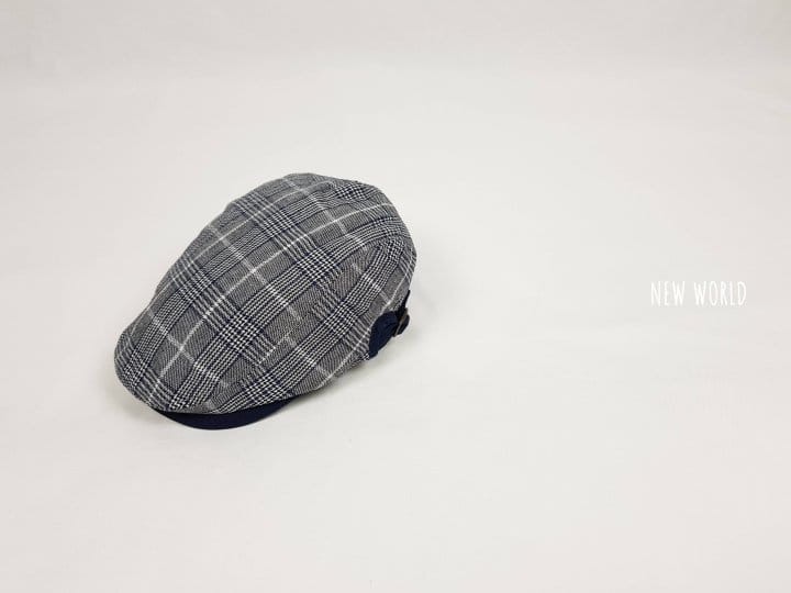New World - Korean Children Fashion - #magicofchildhood - Check Hunting Cap - 6