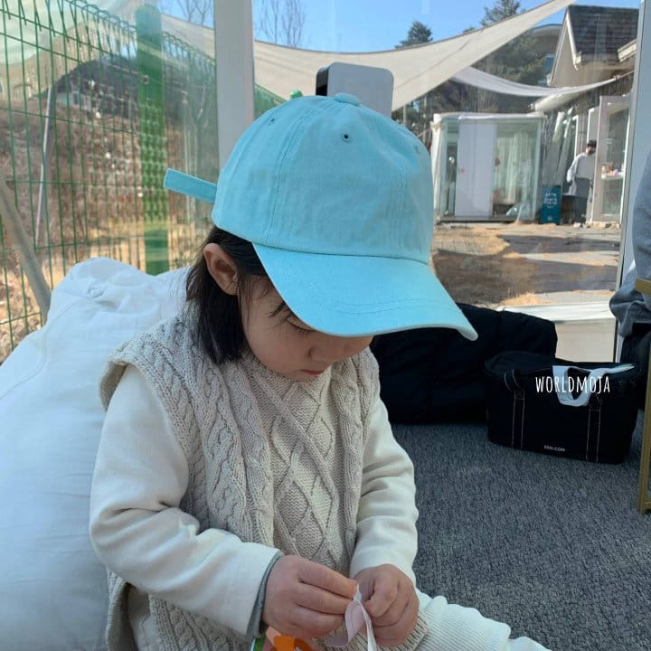 New World - Korean Children Fashion - #magicofchildhood - Pigment Muzi Ball Cap - 5