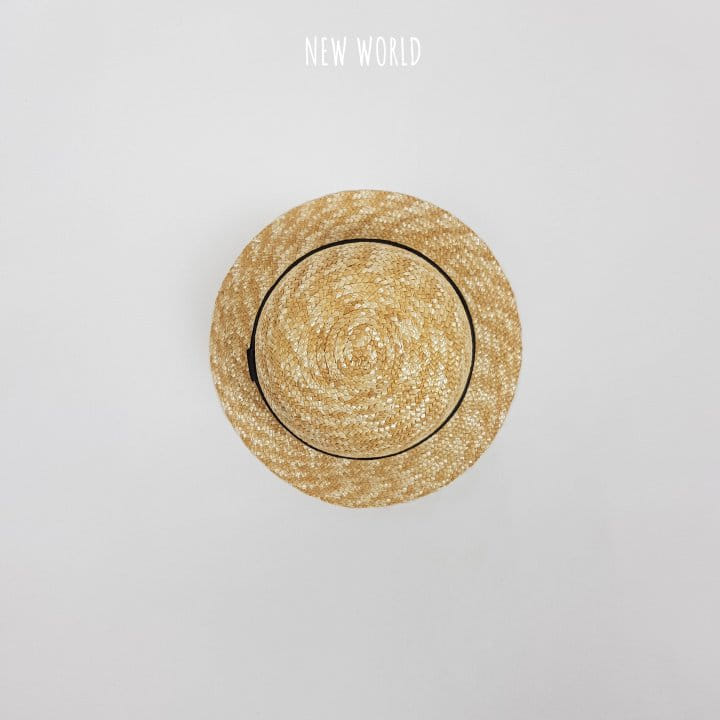New World - Korean Children Fashion - #magicofchildhood - Straw Round Hat - 8