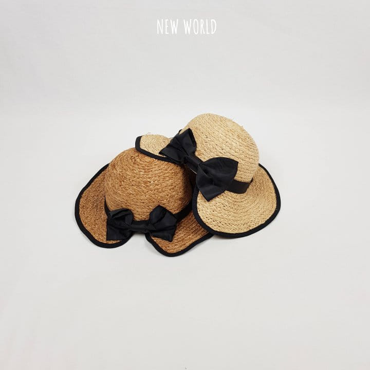 New World - Korean Children Fashion - #magicofchildhood - Lapia Ribbon Streamer Hulra Hat