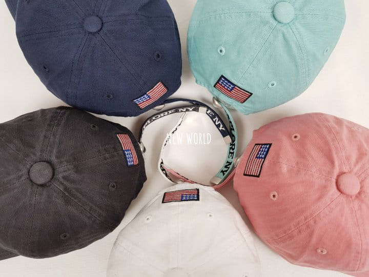 New World - Korean Children Fashion - #minifashionista - Child USA Ball Cap - 2