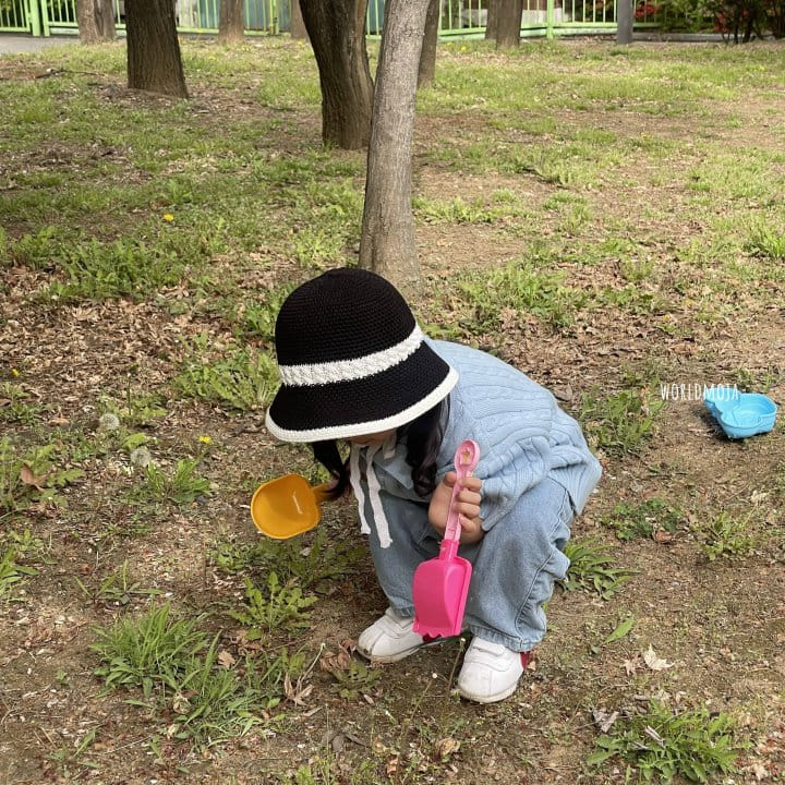 New World - Korean Children Fashion - #minifashionista - Winti Knit Bucket Hat - 7