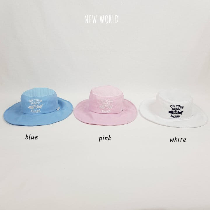 New World - Korean Children Fashion - #minifashionista - Shark Mesh Bucket Hat - 3