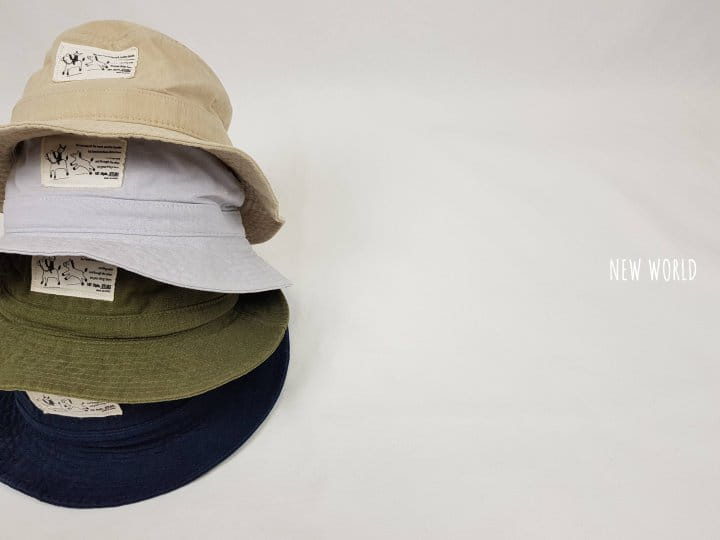 New World - Korean Children Fashion - #minifashionista - Mark Bucket Hat
