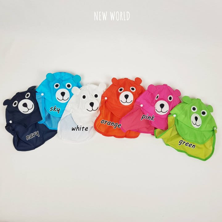 New World - Korean Children Fashion - #minifashionista - Removable Functionality Bear Hat - 2