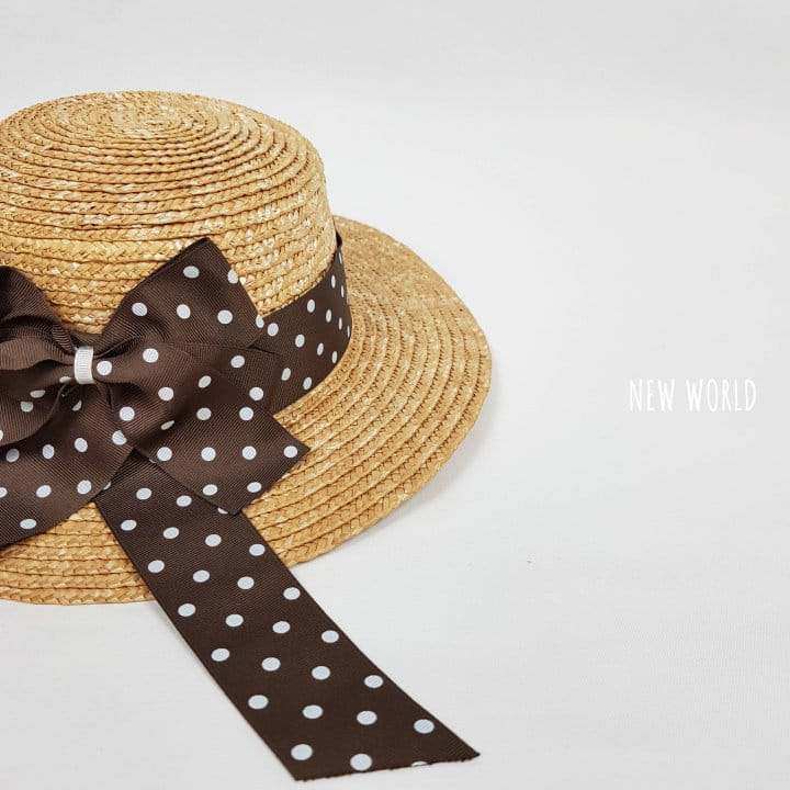 New World - Korean Children Fashion - #minifashionista - Straw Dot Hat - 10