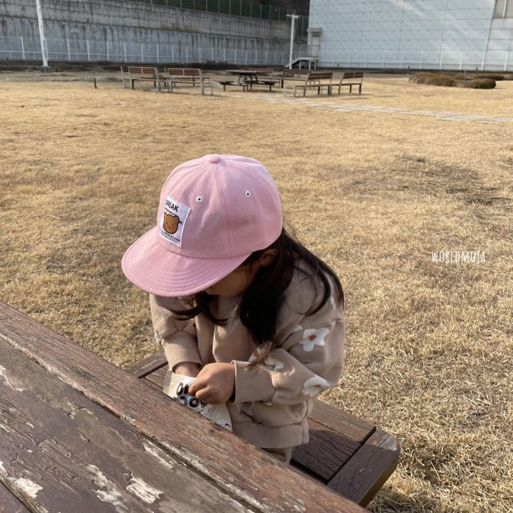 New World - Korean Children Fashion - #prettylittlegirls - Stitch Patch Yamche Hat - 11