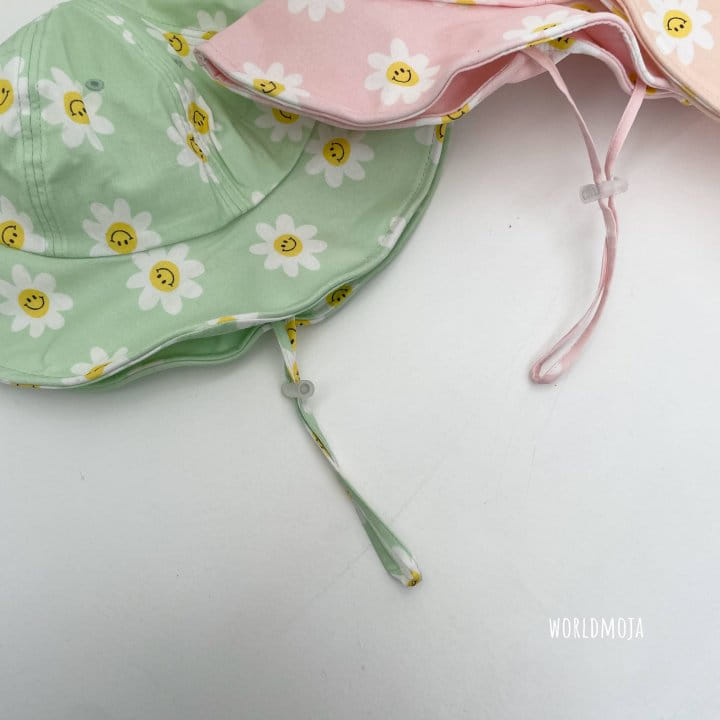 New World - Korean Children Fashion - #prettylittlegirls - Smile Flower Bucket Hat - 5