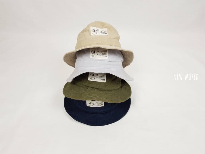 New World - Korean Children Fashion - #prettylittlegirls - Mark Bucket Hat - 2