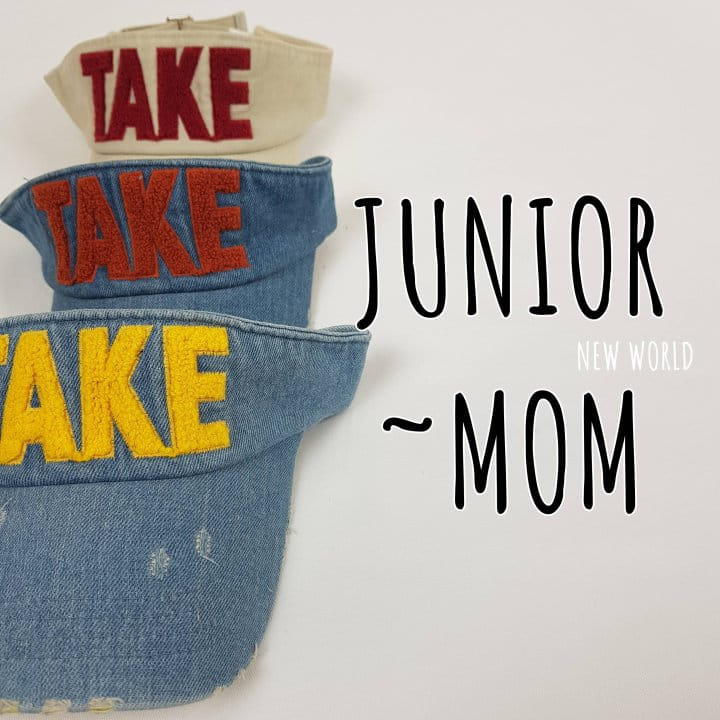 New World - Korean Children Fashion - #prettylittlegirls - Adult Take Denim Sun Cap