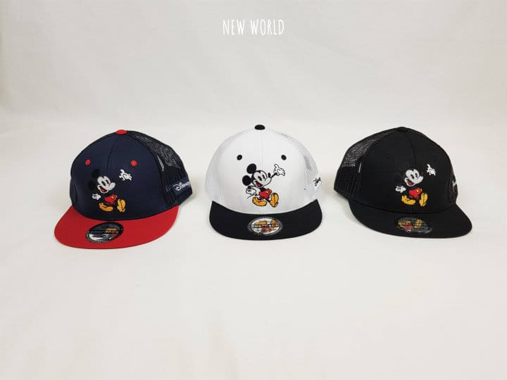 New World - Korean Children Fashion - #minifashionista - M Mesh Snapback - 4