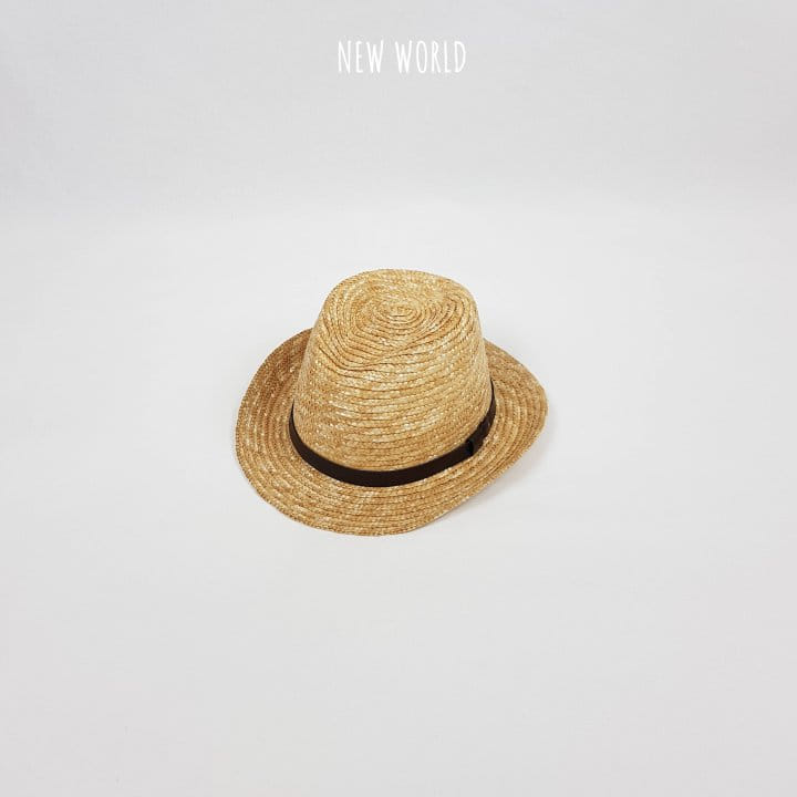 New World - Korean Children Fashion - #prettylittlegirls - Straw Fedora - 2