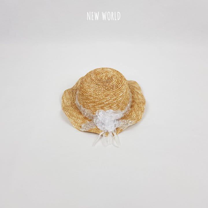 New World - Korean Children Fashion - #prettylittlegirls - Spangle Straw Hat