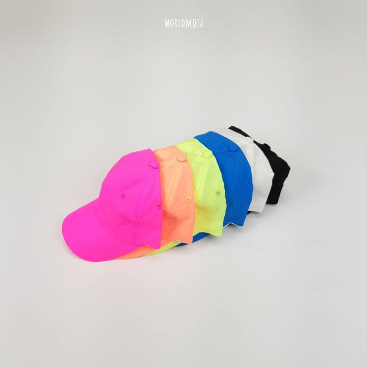 New World - Korean Children Fashion - #toddlerclothing - Muzi Neon Ball Cap - 4
