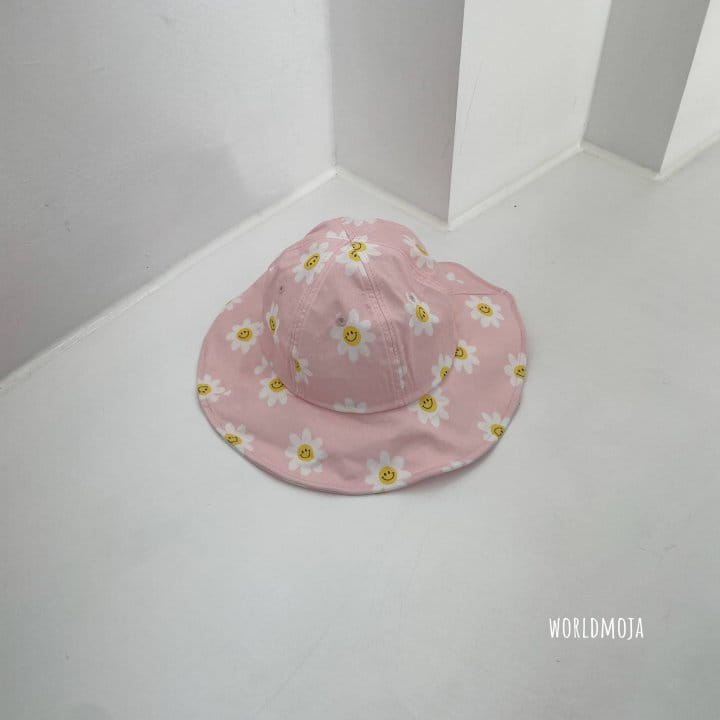 New World - Korean Children Fashion - #stylishchildhood - Smile Flower Bucket Hat - 8