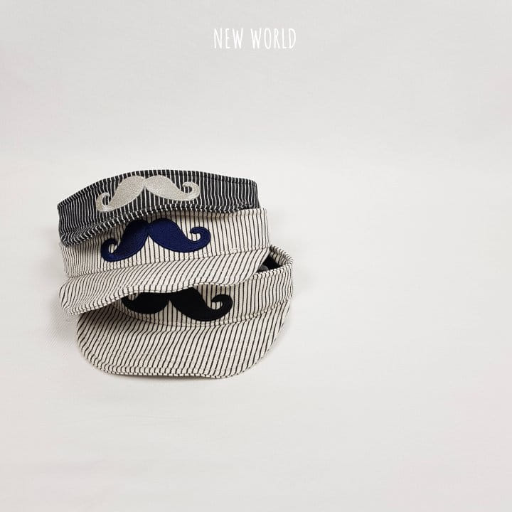 New World - Korean Children Fashion - #stylishchildhood - ST Mustache Sun Cap - 6