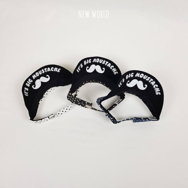 New World - Korean Children Fashion - #stylishchildhood - Dot Mustache Sun Cap - 5