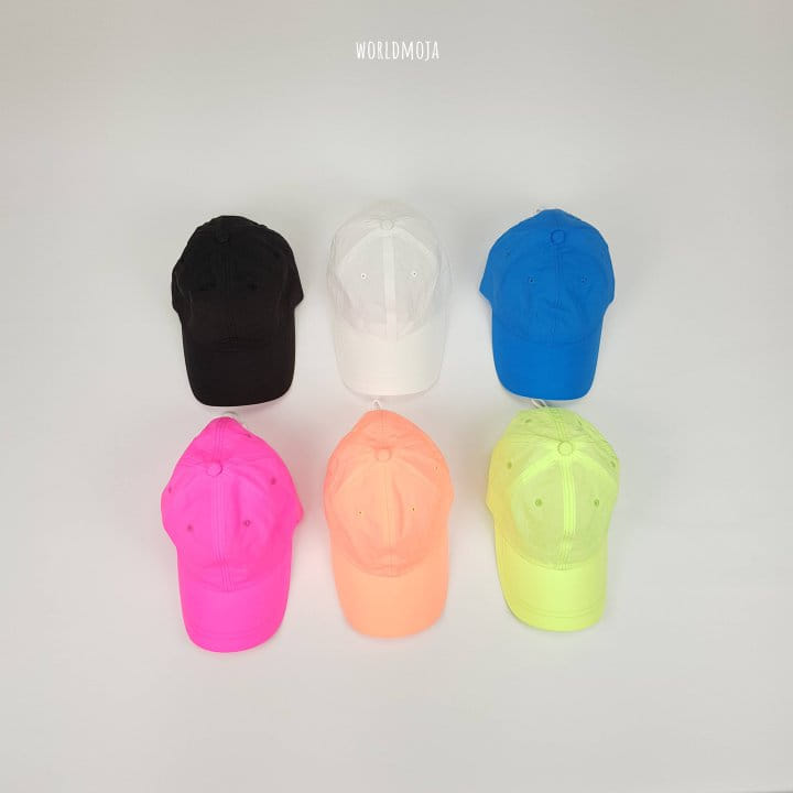 New World - Korean Children Fashion - #todddlerfashion - Muzi Neon Ball Cap - 2