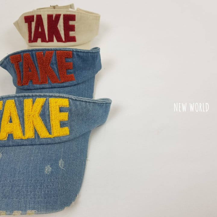 New World - Korean Children Fashion - #todddlerfashion - Adult Take Denim Sun Cap - 2