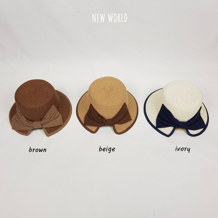 New World - Korean Children Fashion - #todddlerfashion - Jisa Big Ribbon Hat - 2