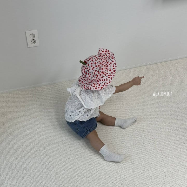 New World - Korean Children Fashion - #toddlerclothing - Cherry Kkockji Hoolra Hat - 11