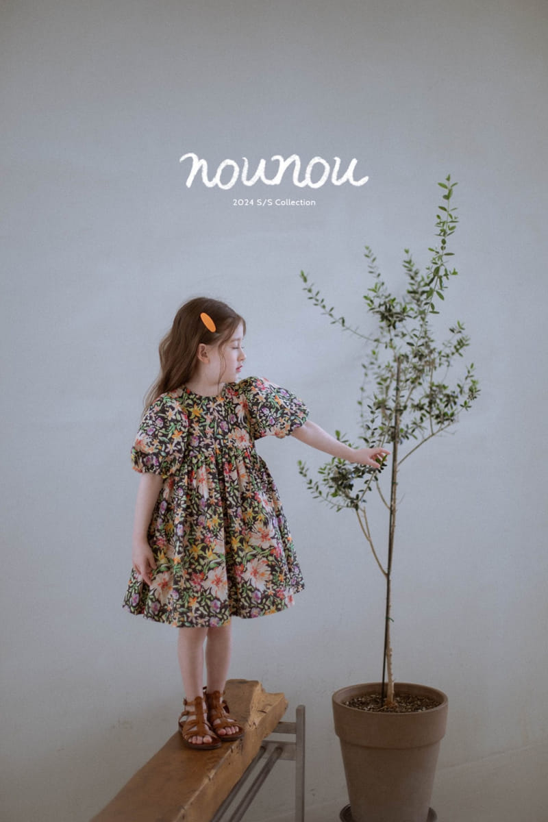 Nounou - Korean Children Fashion - #childofig - Freesia One-Piece - 3
