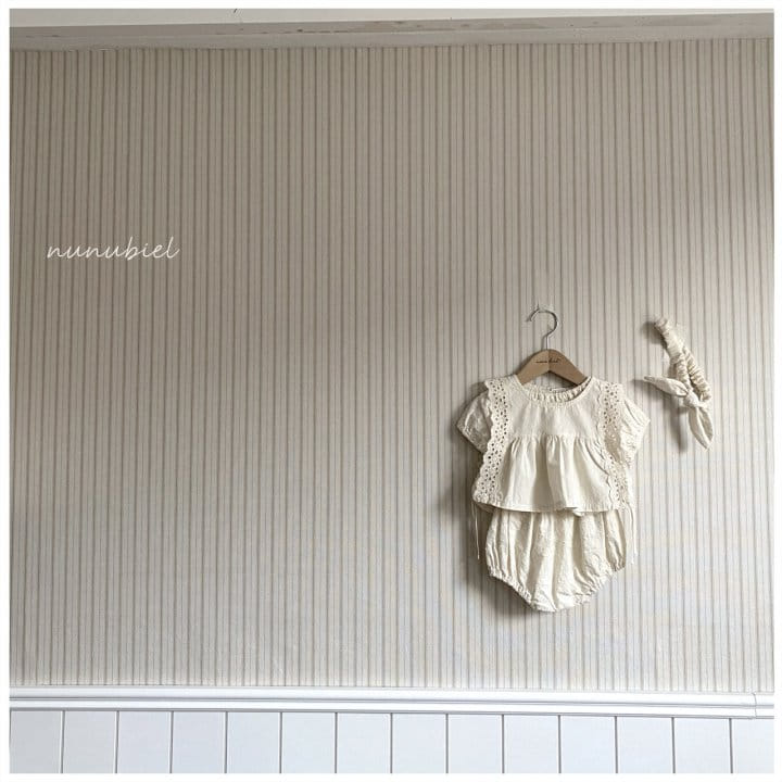 Nunubiel - Korean Baby Fashion - #onlinebabyshop - Gypsophila Top Bottom Set - 8