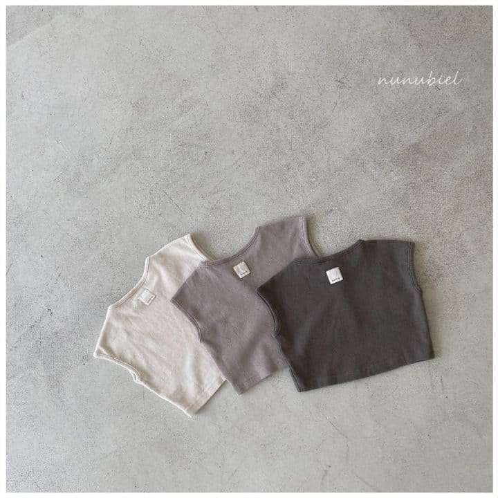 Nunubiel - Korean Children Fashion - #kidzfashiontrend - Mini Waffle Tee - 4