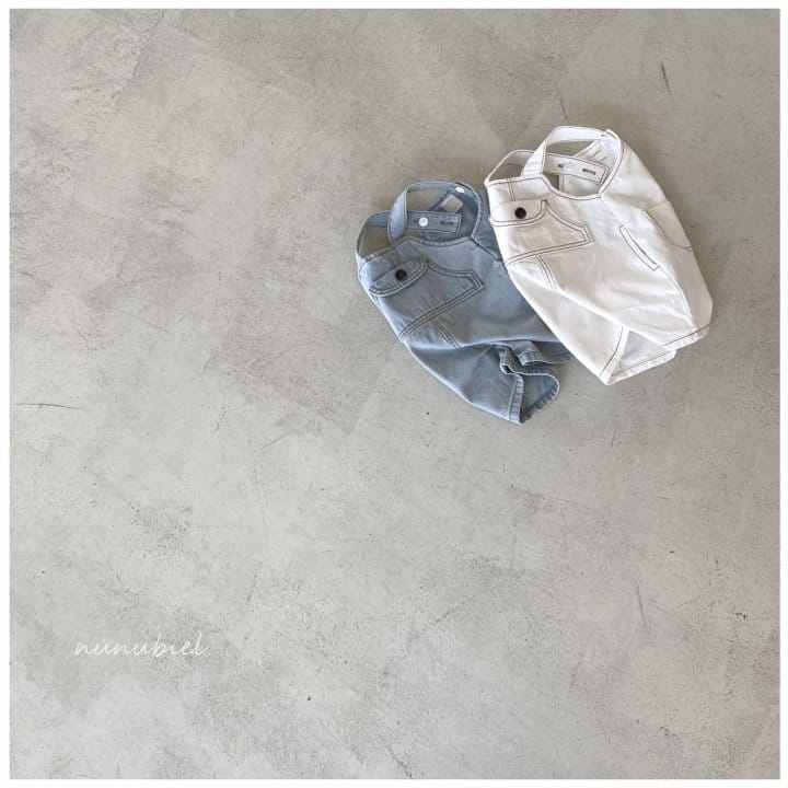 Nunubiel - Korean Children Fashion - #designkidswear - Pocket Dungarees Pants - 2
